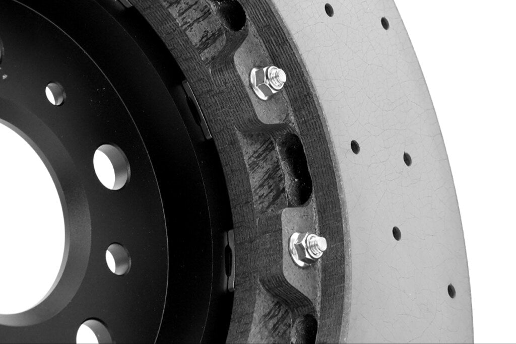 MMX Performance G8X M2 / M3 / M4 2-Piece Floating Carbon Ceramic Rotor Conversion - Front 380x36mm