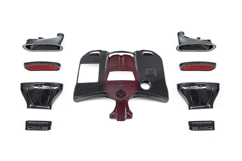 Eventuri Mercedes W463A G63 AMG Black Carbon Intake System