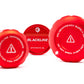 Goldenwrench Blackline Performance BMW M Car (S63 / S68) Engine Cap Cover Set - Edition Red