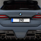 Carbonex BMW Magnetic Rear License Plate Mount - Euro Plate