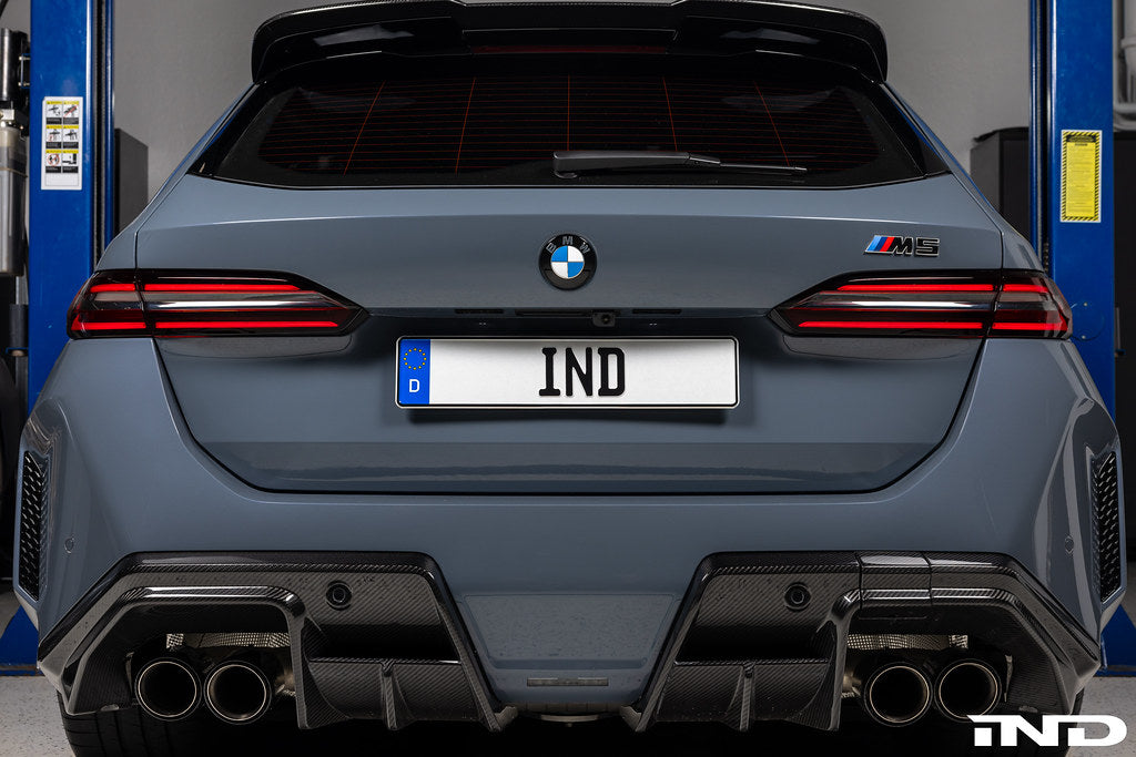 Carbonex BMW Magnetic Rear License Plate Mount - Euro Plate