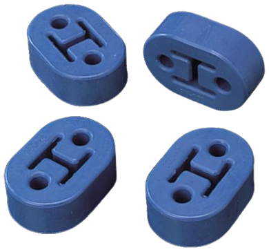 Cusco HD Exhaust Bushing Blue 11mm Hole ID x 40mm Distance (Hole to Hole) x 26mm Thickness Toyota