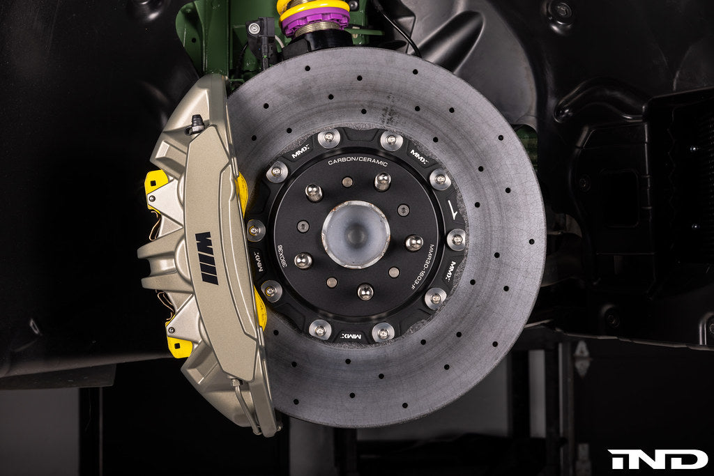 MMX Performance G8X M2 / M3 / M4 2-Piece Floating Carbon Ceramic Rotor Conversion - Front 380x36mm