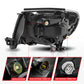 ANZO 05-11 Toyota Tacoma Projector Headlights w/Light Bar Switchback Black Housing 111564