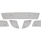 Zunsport G20 M340i Pre-LCI Front Lower Grille Set - Complete 5 Piece Set