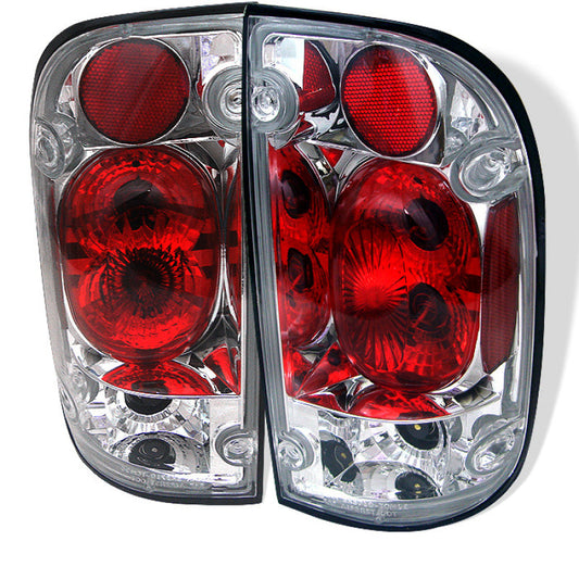 Spyder Toyota Tacoma 95-00 Euro Style Tail Lights Chrome ALT-YD-TT95-C 5007995