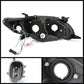 Spyder Toyota Corolla 11-13 Projector Headlights Halogen Model Only - DRL LED Blk PRO-YD-TC11-DRL-BK 5074263