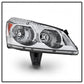 SPYDER xTune 09-12 Chevrolet Traverse (Excl LTZ) OEM Style Headlights - Chrome (HD-JH-CTRA09-AM-C) 9042546