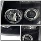 Spyder Nissan Titan 04-14 Projector Headlights LED Halo LED Blk Smke PRO-YD-NTI04-HL-BSM 5078605