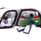 Anzo 1996-2002 Mercedes Benz E Class W210 LED Tail lights Red/Clear