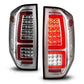 ANZO 2014-2021 Toyota Tundra LED Taillights Chrome Housing/Clear Lens 311438