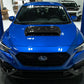 OLM LE Oversize Carbon Fiber Hood Scoop Cover - 2022+ WRX