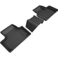 3D MAXpider 2018-2020 Volvo XC60 Kagu 2nd Row Floormats - Black L1VV02521509