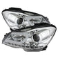 Spyder Mercedes Benz W204 C-Class 12-13 Projector Halogen Model- DRL Chrm PRO-YD-MBW20412-DRL-C 5074256