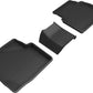 3D MAXpider Ford Escape 20-  Kagu Floor Liners 2nd Row Blk M3DL1FR12321509