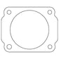 Cometic Gasket Cometic Ford 4.6L/5.4L SOHC .020in Fiber Throttle Body Gasket - Spacer to Throttle Body - 1996-2001 C15078