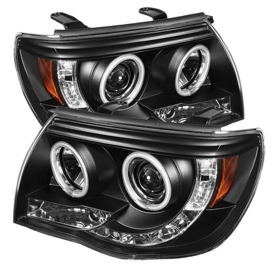 Spyder Toyota Tacoma 05-11 Projector Headlights CCFL Halo LED Blk High H1 Low H1 PRO-YD-TT05-CCFL-BK 5030283