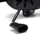 AlphaRex 02-08 Dodge Ram 1500/03-09 Ram 2500/3500 DoubleTap Dual Color LED Proj Fog Lights - Wt/Ambr 210005 *Discontinued