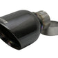Corsa Performance Single Universal 2.5in Inlet / 4.5in Outlet Black PVD Pro-Series