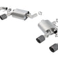 Borla 2016-2017 Chevy Camaro V8 SS AT/MT ATAK Rear Section Exhaust with Dual Mode Valves 11925CF