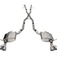 CORSA Performance Corsa 11-21 Jeep Grand Cherokee Xtreme 2.5in Cat-Back Dual Rear Exit w/Twin 4in Polished Tips 21188