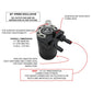 M7 Speed R56 Mini Cooper Oil Catch Can Kit | Black Hoses | N14B Engine