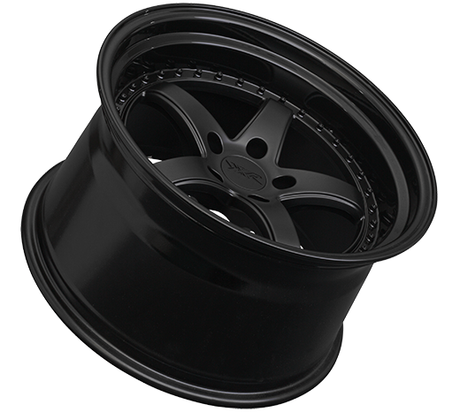 XXR 565 Wheel Flat Black / Gloss Black Lip 18x8.5 +35 5x120