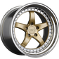 XXR 565 Wheel Hyper Gold / Platinum Lip 20x9 +35 5x4.5