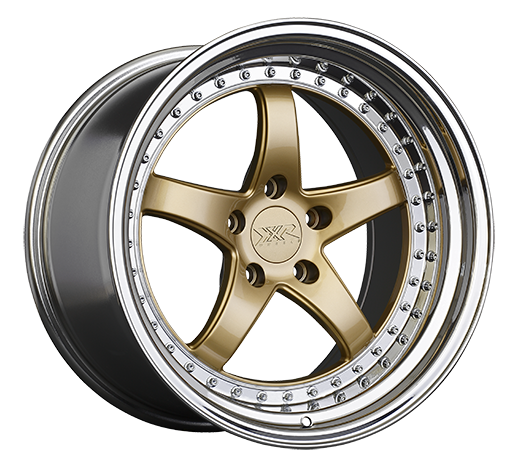 XXR 565 Wheel Hyper Gold / Platinum Lip 20x10.5 +40 5x4.5