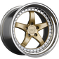 XXR 565 Wheel Hyper Gold / Platinum Lip 20x9 +20 5x4.5