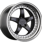 XXR 565 Wheel Graphite / Platinum Lip 20x9 +20 5x4.5