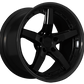 XXR 569 Wheel Flat Black / Gloss Black Lip 18x10 +35 5x4.5