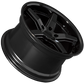 XXR 569 Wheel Flat Black / Gloss Black Lip 20x10.5 +40 5x4.5