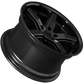 XXR 569 Wheel Flat Black / Gloss Black Lip 18x10 +20 5x4.5