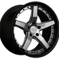 XXR 569 Wheel Silver / Gloss Black Lip 20x10.5 +25 5x4.5