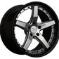 XXR 569 Wheel Silver / Gloss Black Lip 20x9 +35 5x4.5
