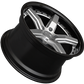 XXR 569 Wheel Silver / Gloss Black Lip 20x9 +35 5x4.5