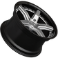 XXR 569 Wheel Silver / Gloss Black Lip 20x10.5 +40 5x120