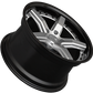 XXR 569 Wheel Silver / Gloss Black Lip 18x8.5 +38 5x4.5