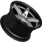 XXR 569 Wheel Silver / Gloss Black Lip 20x10.5 +25 5x4.5