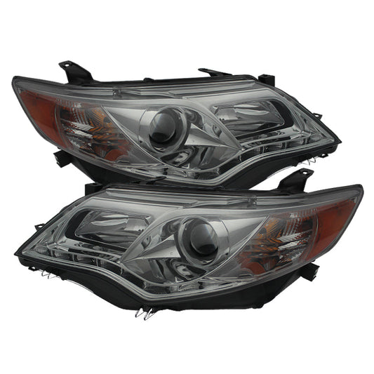 SPYDER Toyota Camry 12-14 Projector Headlights DRL Smke High 9005 (Not Included PRO-YD-TCAM12-DRL-SM 5072665