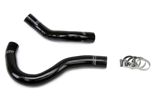 HPS Performance HPS Black Reinforced Silicone Radiator Hose Kit Coolant Acura 02-06 RSX