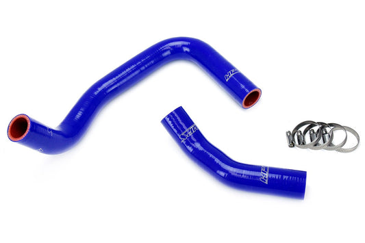 HPS Performance Products HPS Blue Reinforced Silicone Radiator Hose Kit Coolant Toyota 85-87 Corolla AE86