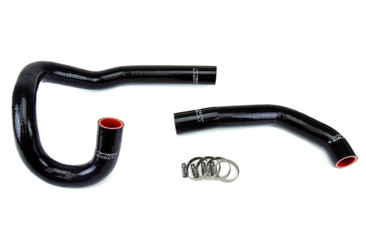 HPS Performance HPS Silicone Radiator Coolant Hose Kit Toyota 1986-1992 Supra MK3 Turbo & NA with 7MGE / 7MGTE, Black 57-1205-BLK