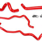 HPS Performance HPS Silicone Radiator + Heater Coolant Hose Kit Jeep 2007-2011 Wrangler JK & Unlimted 3.8L V6 Left Hand Drive, 57-1220