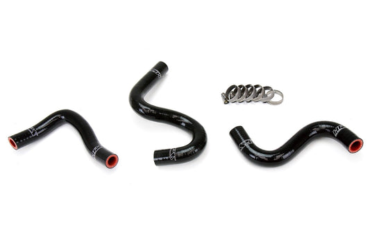 HPS Performance HPS Black Reinforced Silicone Heater Hose Kit Toyota 83-87 Corolla AE86 4A-GEU Left Hand Drive