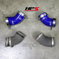HPS Performance Products HPS Blue Reinforced Silicone Intercooler Hose Kit Mitsubishi 03-07 Lancer EVO 8 9 MR US-Spec