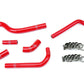 HPS Performance HPS Silicone Radiator Coolant Hose Kit Suzuki 2004-2006 RMZ250, 57-1252