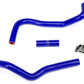 HPS Performance HPS Blue Reinforced Silicone Heater Hose Kit Subaru 13-16 BRZ