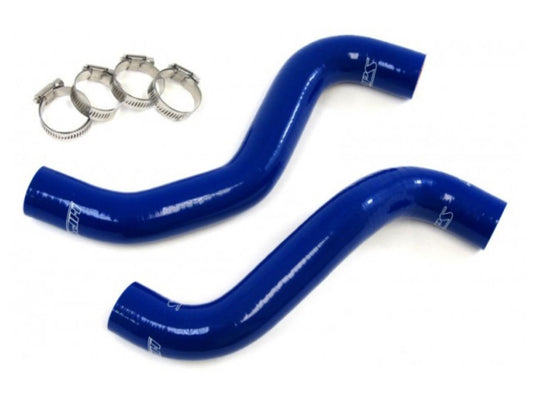 HPS Performance Products HPS Blue Reinforced Silicone Radiator Hose Kit Coolant Toyota 96-99 4Runner V6 3.4L Auto Trans